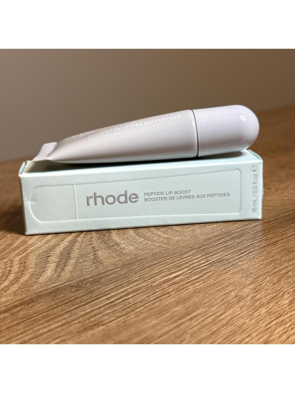 rhode Peptide Lip Boost Hydrating Sugarmint Balm Clear Plump Lips 15ml - Picture 3 of 8